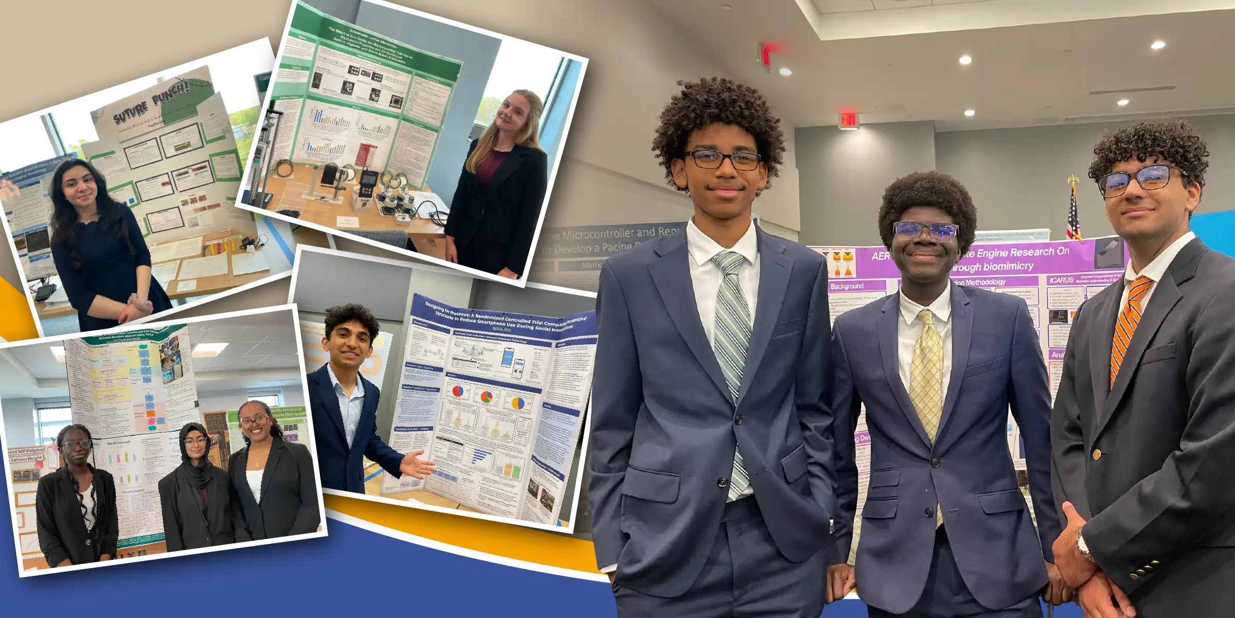 students at the science fair