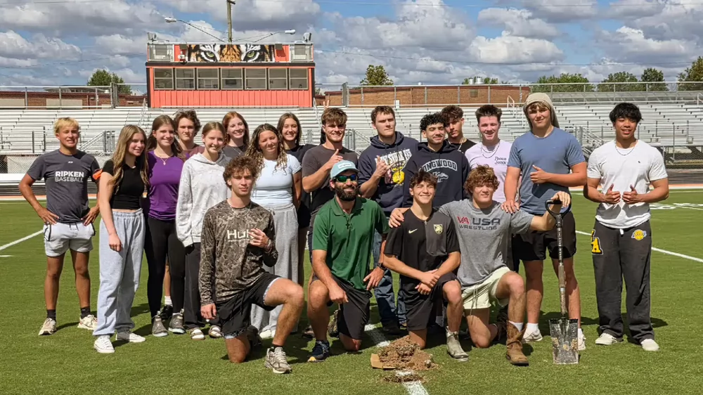 A group of Brentsville District High School students