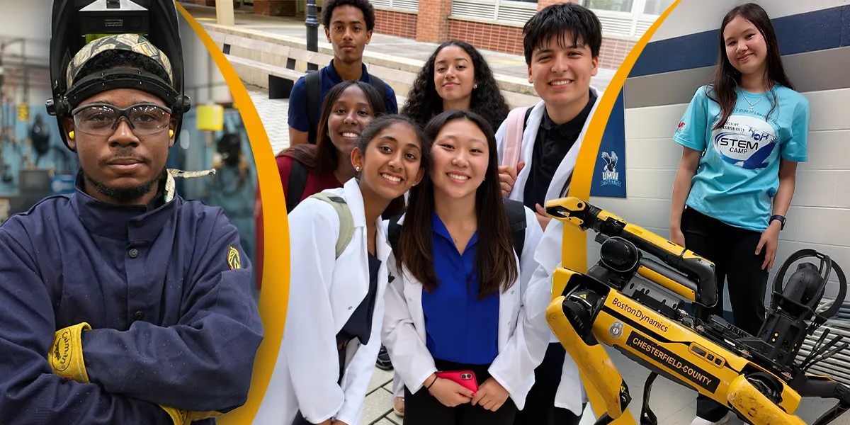 Collage of students in career and technical education and specialty programs