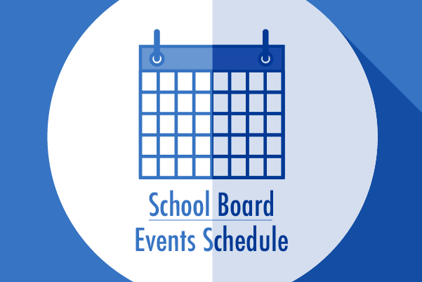 School Board Events Calendar
