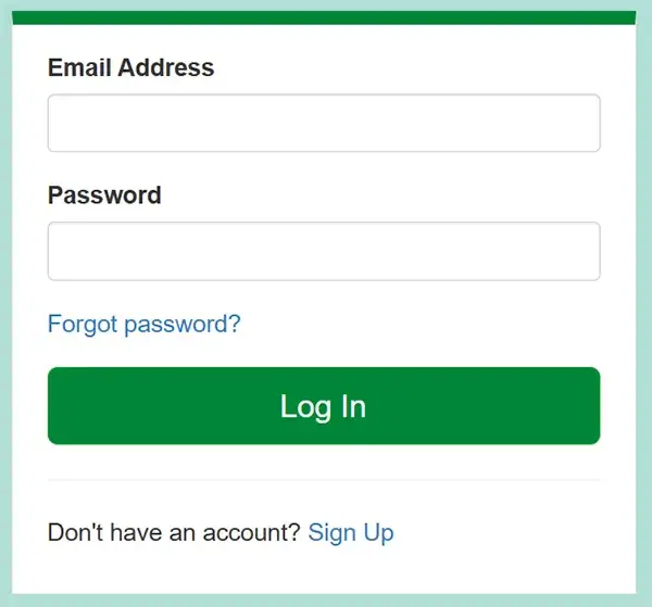 Screenshot of Virginia Assessment Parent Portal login section