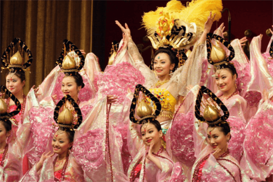 Tang dynasty Chinese dancers