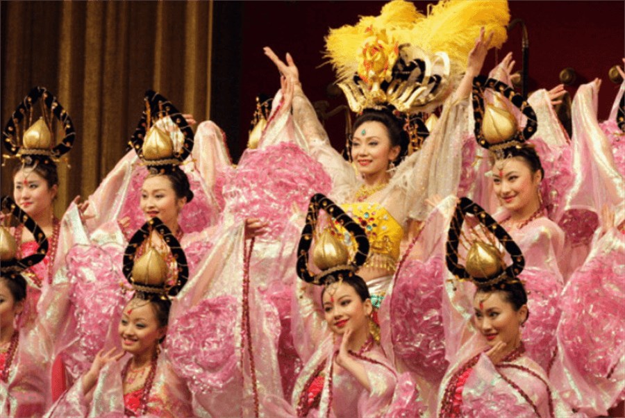 Tang dynasty Chinese dancers Tang dynasty Chinese dancers