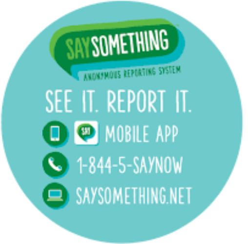 Logotipo de <i>Say Something</i>