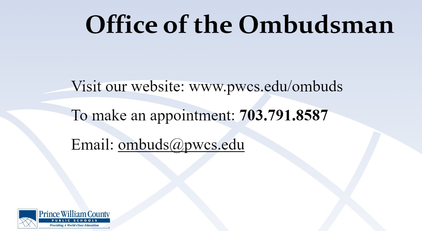 PWCS Ombudsman Logo