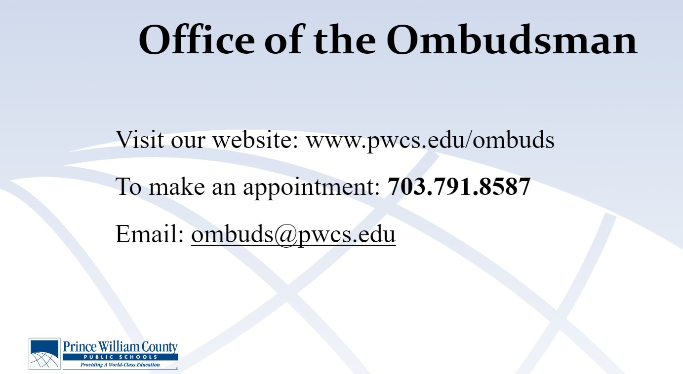 PWCS Ombudsman Logo PWCS Ombudsman Logo