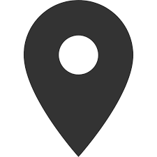 Location on a map arrow/icon. No specific location.