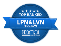 Top Ranked Practical Nursing Program logo