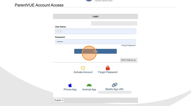 Login to ParentVUE