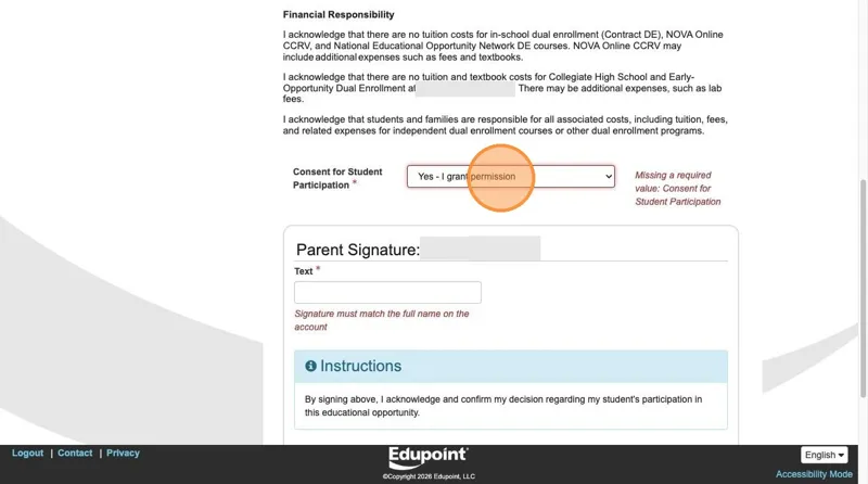 Grant permission