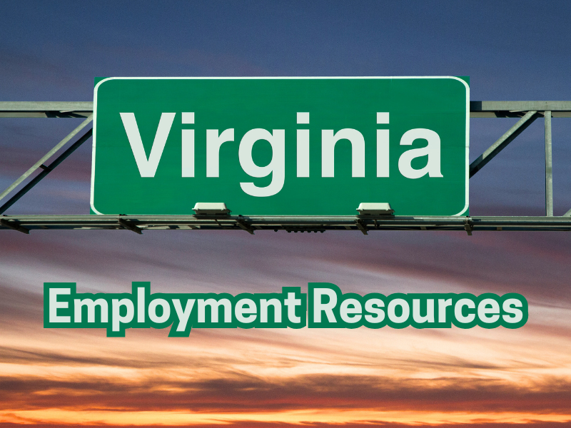 Virginia Employment Resources sign
