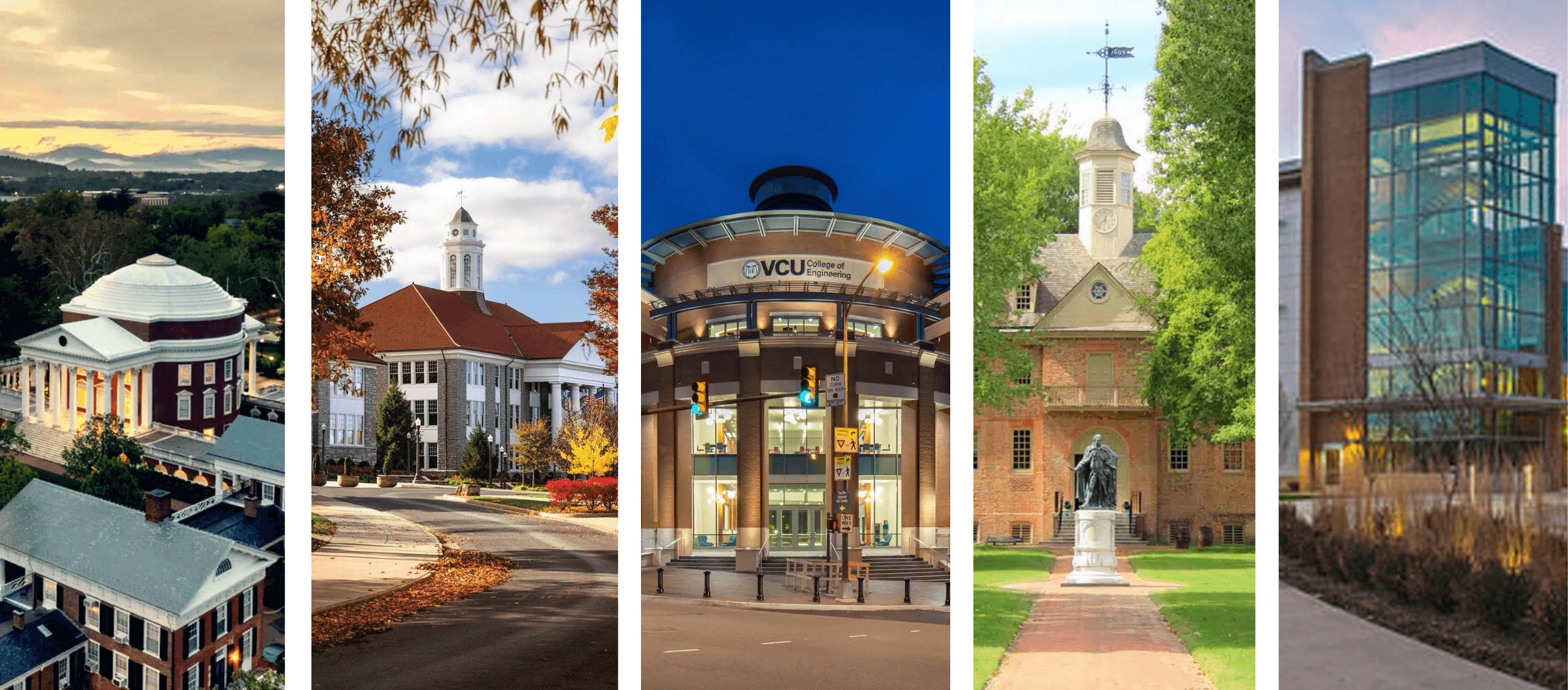 photos of Virginia colleges