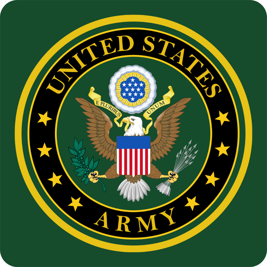 United States Army Emblem with image of an eagle 
