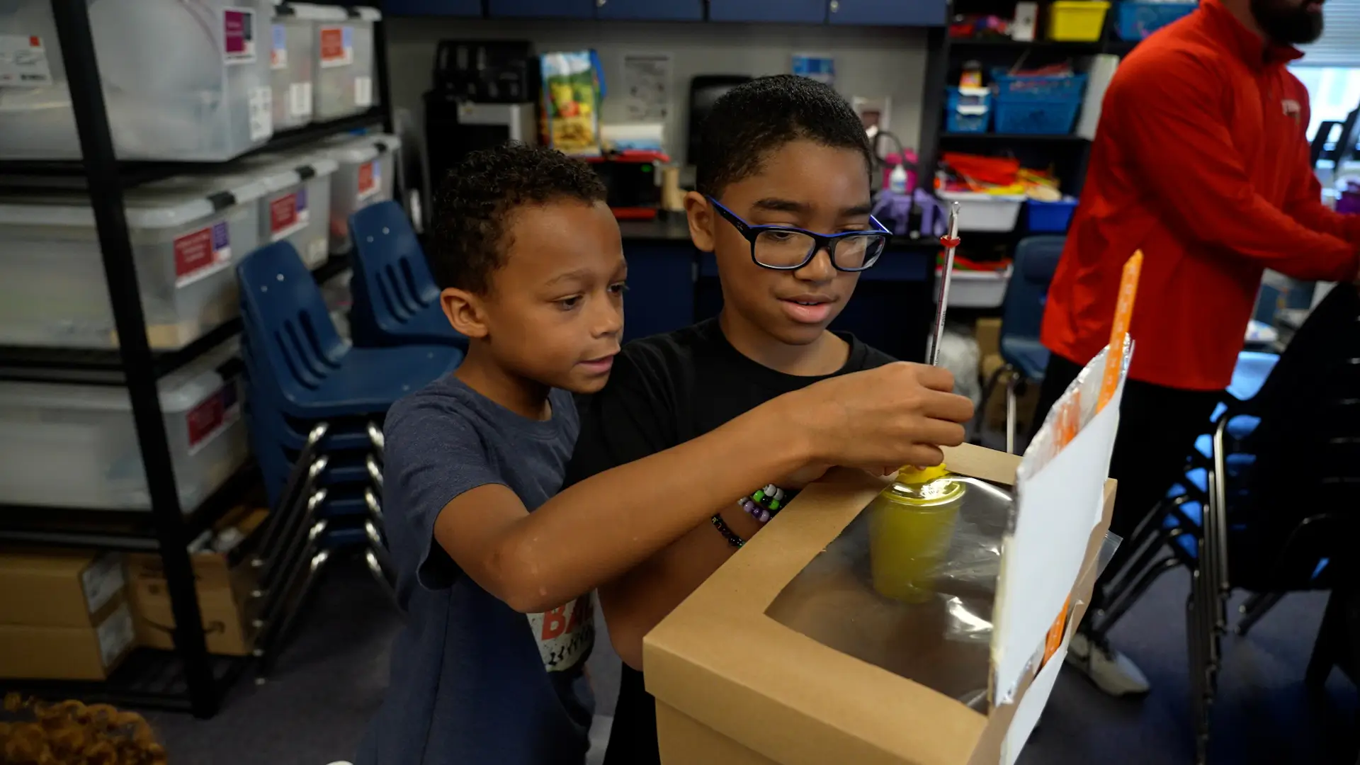 Military grant brings new STEM opportunities to students at Leesylvania Elementary