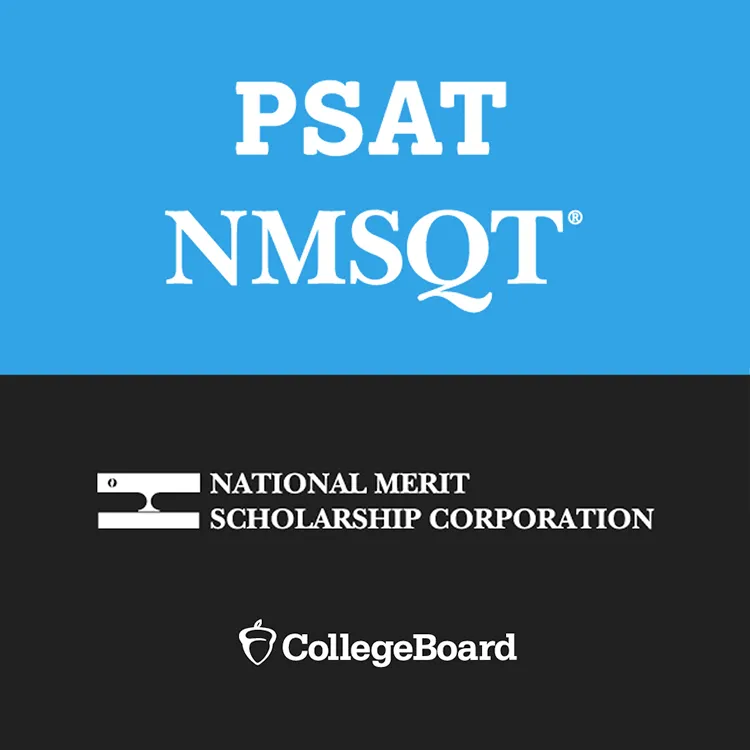 College Board PSAT/NMSQT National Merit Scholarship Corporation logo