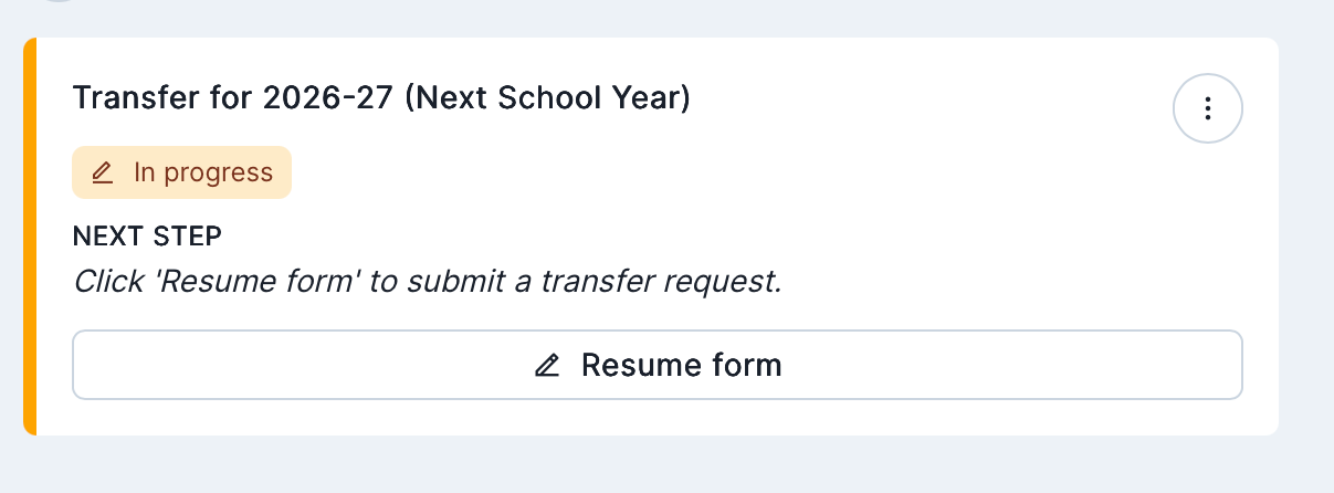 resume form image